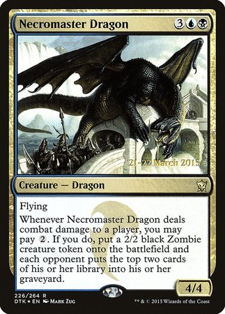 Necromaster Dragon [Dragons of Tarkir Promos] | Sanctuary Gaming