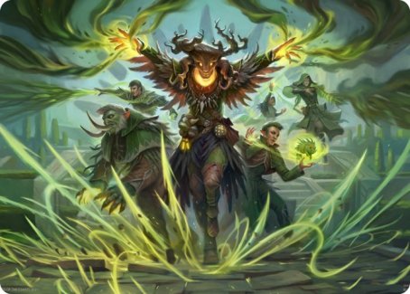 Witherbloom Command Art Card [Strixhaven: School of Mages Art Series] | Sanctuary Gaming