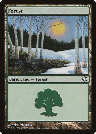 Forest (382) [Coldsnap Theme Decks] | Sanctuary Gaming