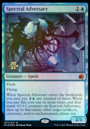 Spectral Adversary [Innistrad: Midnight Hunt Prerelease Promos] | Sanctuary Gaming