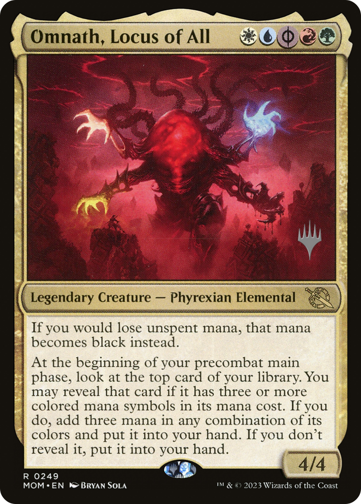 Omnath, Locus of All (Promo Pack) [March of the Machine Promos] | Sanctuary Gaming