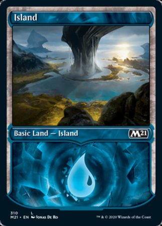 Island (Showcase) [Core Set 2021] | Sanctuary Gaming