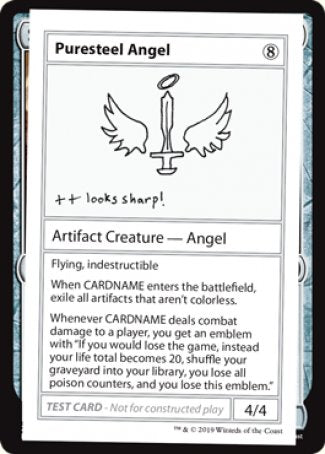 Puresteel Angel (2021 Edition) [Mystery Booster Playtest Cards] | Sanctuary Gaming