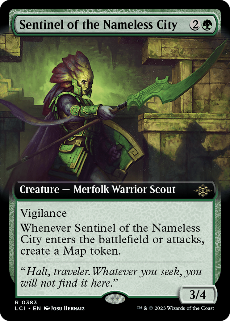 Sentinel of the Nameless City (Extended Art) [The Lost Caverns of Ixalan] | Sanctuary Gaming