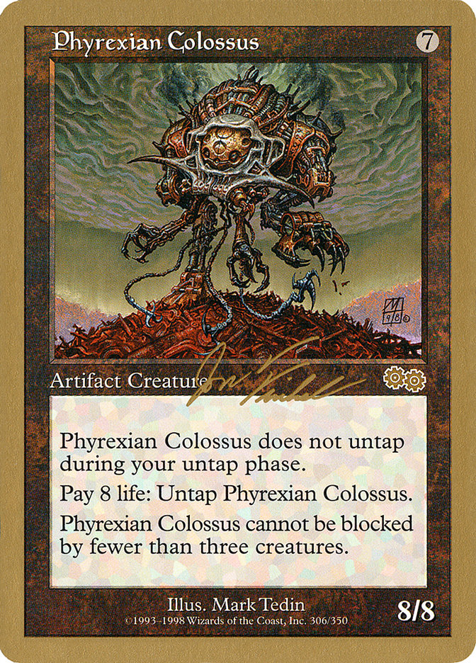 Phyrexian Colossus (Jon Finkel) [World Championship Decks 2000] | Sanctuary Gaming
