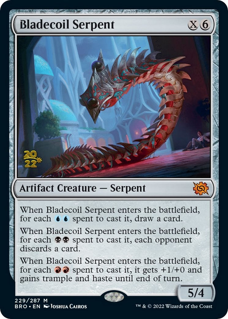 Bladecoil Serpent [The Brothers' War: Prerelease Promos] | Sanctuary Gaming