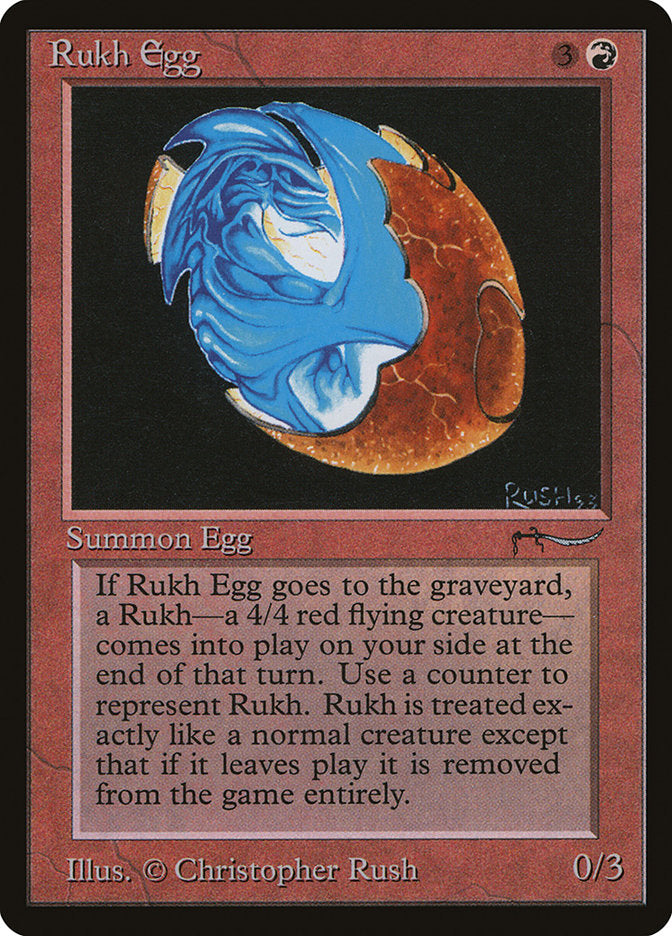 Rukh Egg (Dark Mana Cost) [Arabian Nights] | Sanctuary Gaming
