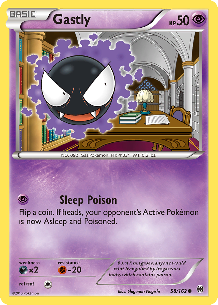 Gastly (58/162) [XY: BREAKthrough] | Sanctuary Gaming