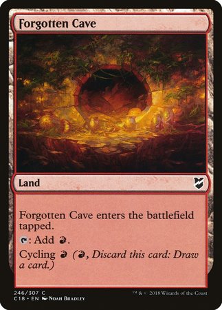 Forgotten Cave [Commander 2018] | Sanctuary Gaming