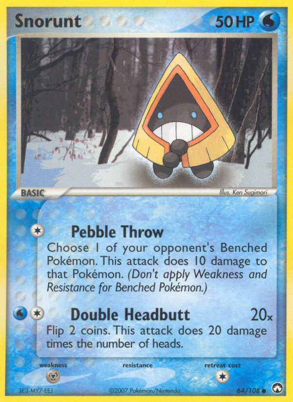 Snorunt (64/108) [EX: Power Keepers] | Sanctuary Gaming