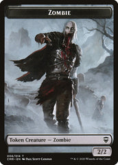 Treasure // Zombie Token [Commander Legends Tokens] | Sanctuary Gaming