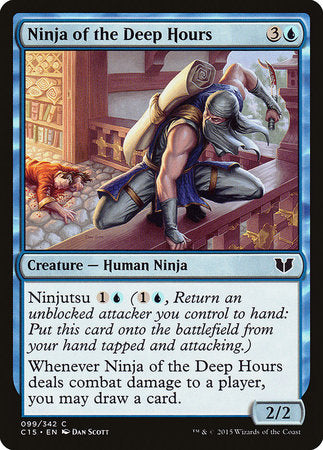 Ninja of the Deep Hours [Commander 2015] | Sanctuary Gaming