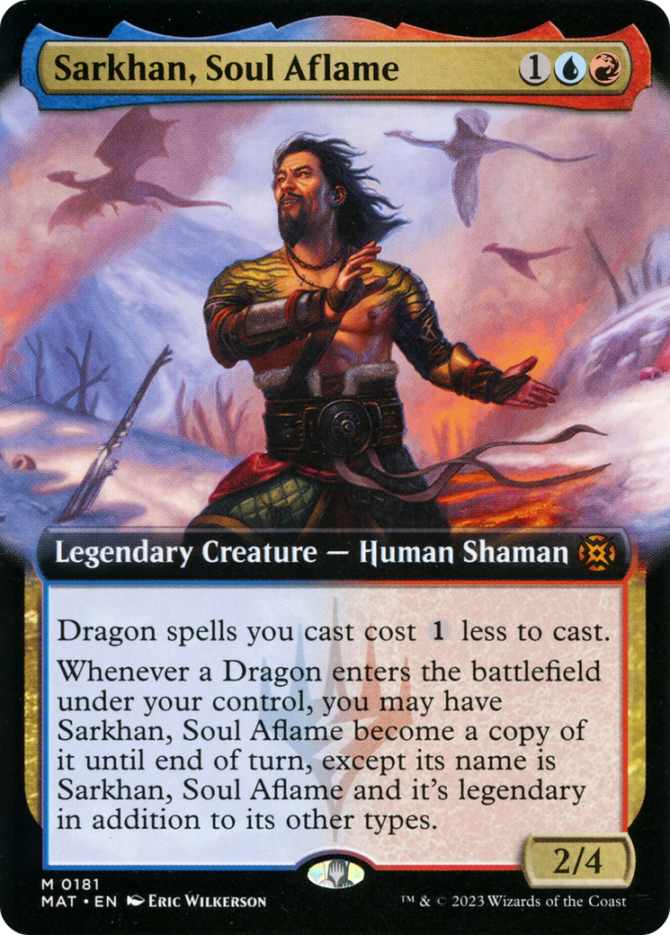 Sarkhan, Soul Aflame (Extended Art) [March of the Machine: The Aftermath] | Sanctuary Gaming