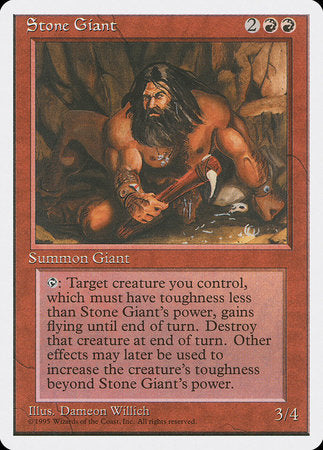 Stone Giant [Fourth Edition] | Sanctuary Gaming