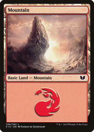 Mountain (336) [Commander 2015] | Sanctuary Gaming