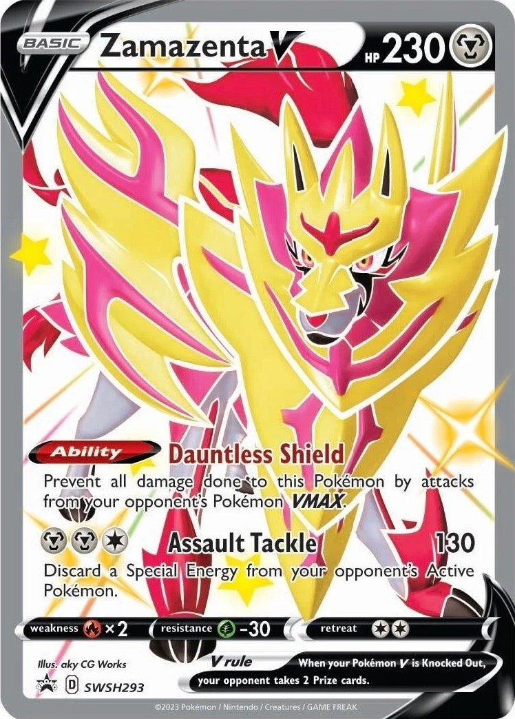 Zamazenta V (SWSH293) [Sword & Shield: Black Star Promos] | Sanctuary Gaming