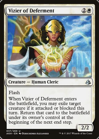 Vizier of Deferment [Amonkhet] | Sanctuary Gaming