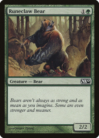 Runeclaw Bear [Magic 2010] | Sanctuary Gaming