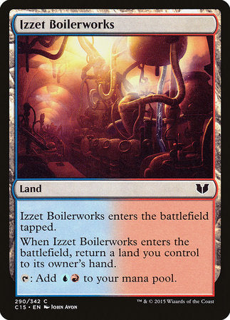 Izzet Boilerworks [Commander 2015] | Sanctuary Gaming