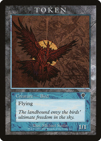 Bird Token (Invasion) [Magic Player Rewards 2001] | Sanctuary Gaming
