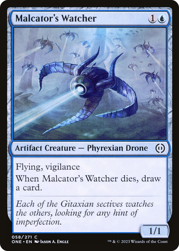 Malcator's Watcher [Phyrexia: All Will Be One] | Sanctuary Gaming
