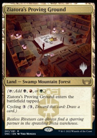 Ziatora's Proving Ground (Promo Pack) [Streets of New Capenna Promos] | Sanctuary Gaming