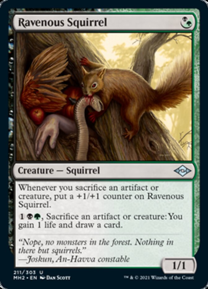 Ravenous Squirrel [Modern Horizons 2] | Sanctuary Gaming