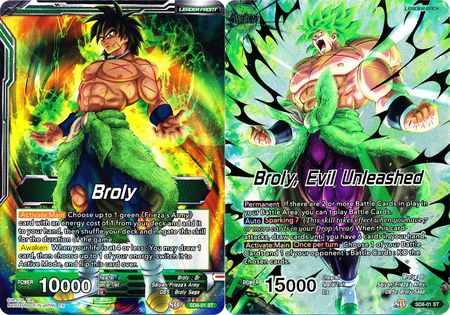 Broly // Broly, Evil Unleashed (Starter Deck Exclusive) (SD8-01) [Destroyer Kings] | Sanctuary Gaming