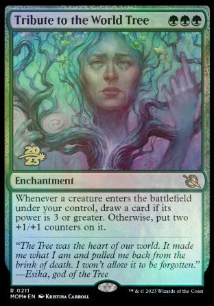 Tribute to the World Tree [March of the Machine Prerelease Promos] | Sanctuary Gaming