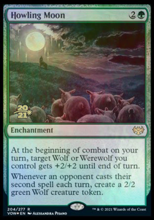 Howling Moon [Innistrad: Crimson Vow Prerelease Promos] | Sanctuary Gaming