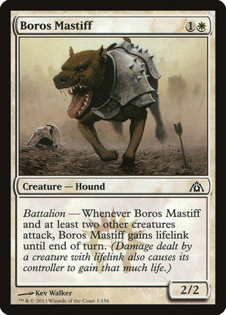 Boros Mastiff [Dragon's Maze] | Sanctuary Gaming