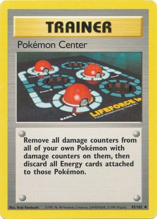 Pokemon Center (85/102) [Base Set Unlimited] | Sanctuary Gaming