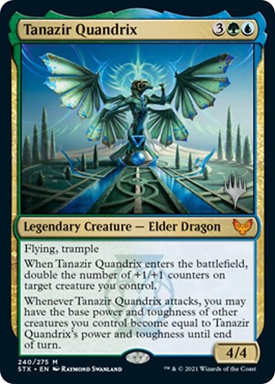 Tanazir Quandrix (Promo Pack) [Strixhaven: School of Mages Promos] | Sanctuary Gaming