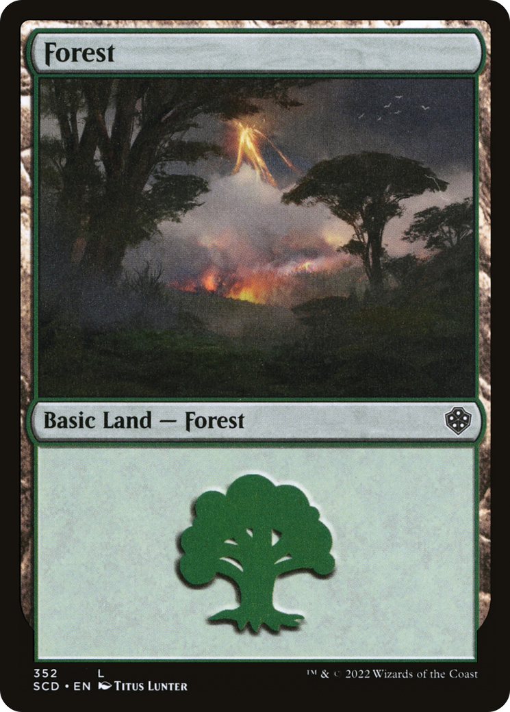 Forest (352) [Starter Commander Decks] | Sanctuary Gaming