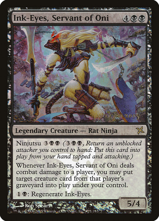 Ink-Eyes, Servant of Oni [Betrayers of Kamigawa Promos] | Sanctuary Gaming