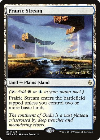 Prairie Stream [Battle for Zendikar Promos] | Sanctuary Gaming