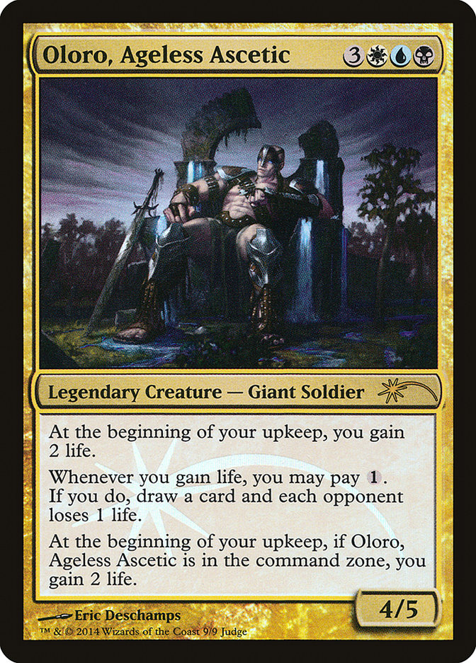 Oloro, Ageless Ascetic [Judge Gift Cards 2014] | Sanctuary Gaming