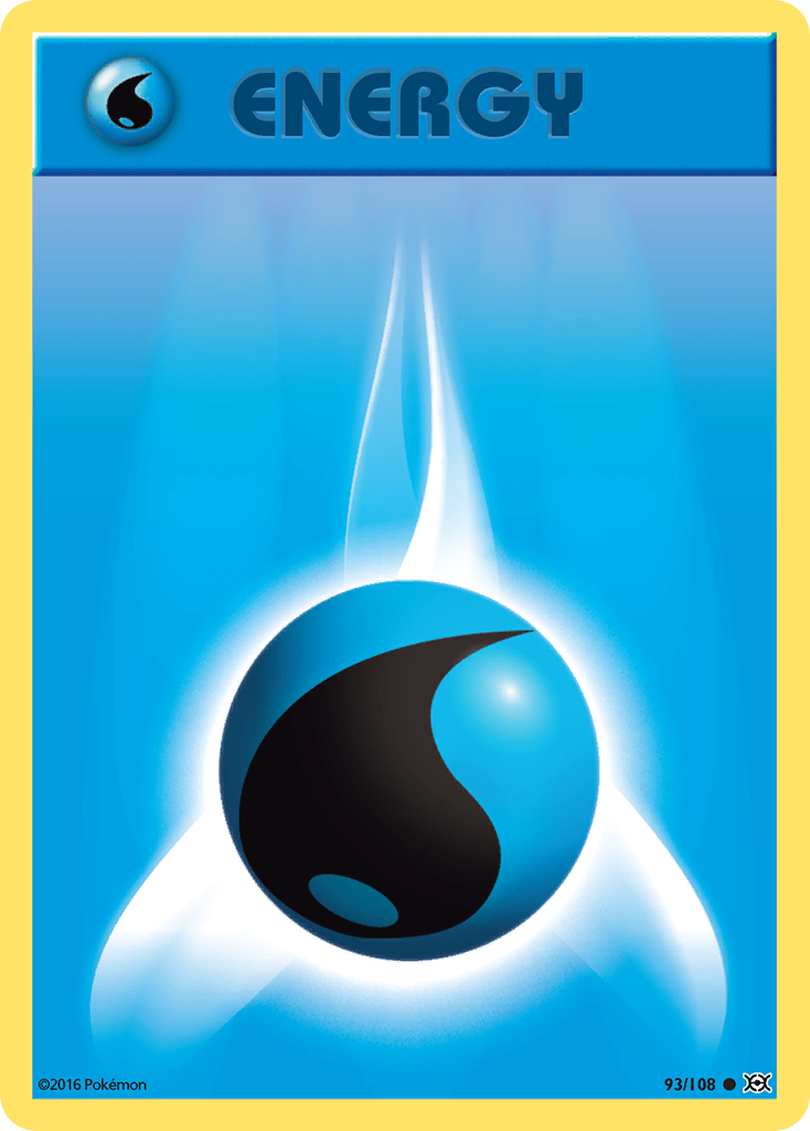 Water Energy (93/108) [XY: Evolutions] | Sanctuary Gaming
