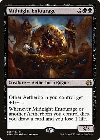 Midnight Entourage [Aether Revolt] | Sanctuary Gaming