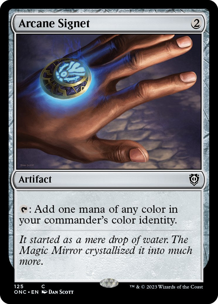 Arcane Signet [Phyrexia: All Will Be One Commander] | Sanctuary Gaming