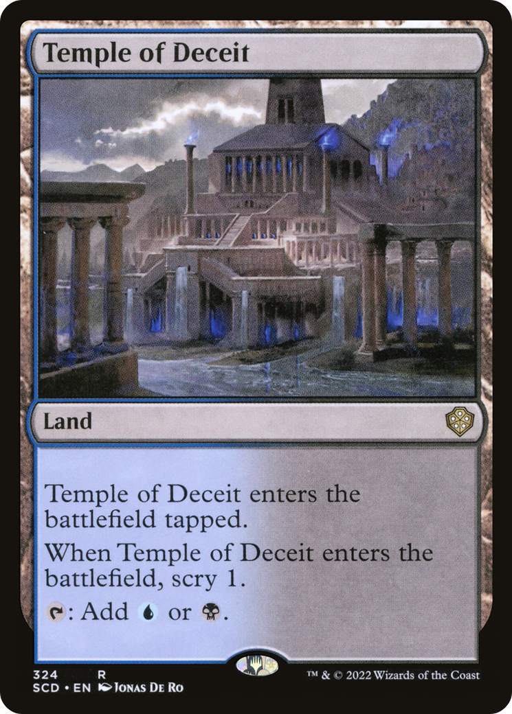 Temple of Deceit [Starter Commander Decks] | Sanctuary Gaming