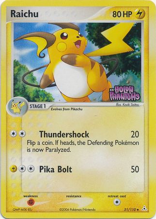 Raichu (51/110) (Stamped) [EX: Holon Phantoms] | Sanctuary Gaming