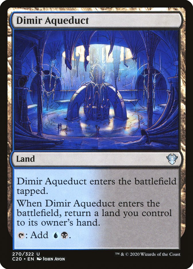 Dimir Aqueduct [Commander 2020] | Sanctuary Gaming