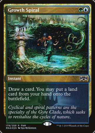 Growth Spiral [Ravnica Allegiance Promos] | Sanctuary Gaming