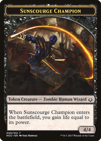 Sunscourge Champion Token [Hour of Devastation Tokens] | Sanctuary Gaming