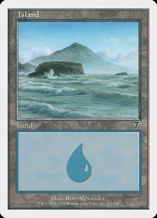 Island (333) [Seventh Edition] | Sanctuary Gaming