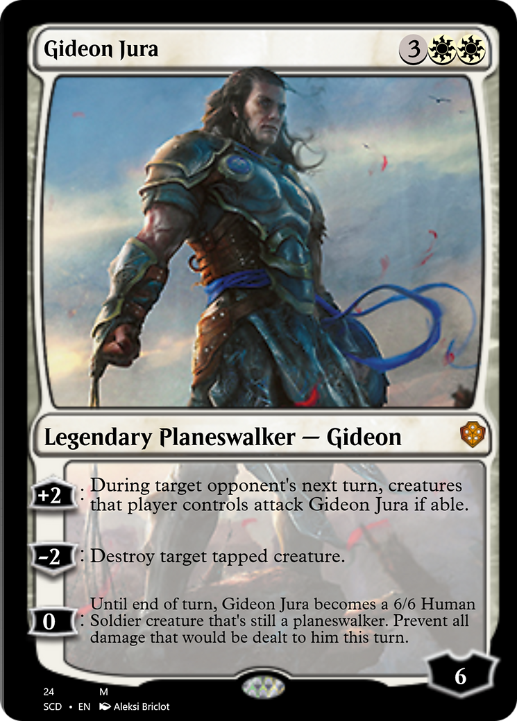 Gideon Jura [Starter Commander Decks] | Sanctuary Gaming