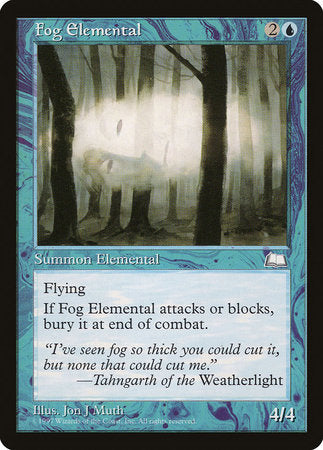Fog Elemental [Weatherlight] | Sanctuary Gaming