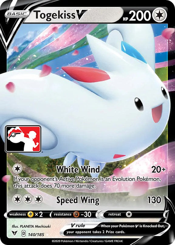 Togekiss V (140/185) [Prize Pack Series One] | Sanctuary Gaming