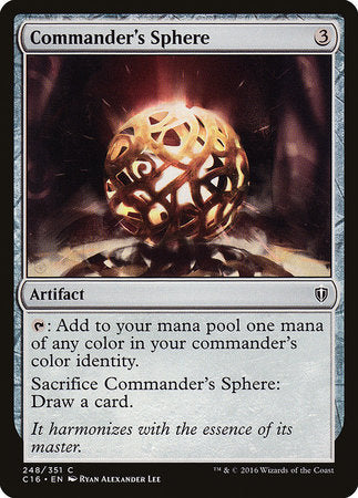 Commander's Sphere [Commander 2016] | Sanctuary Gaming